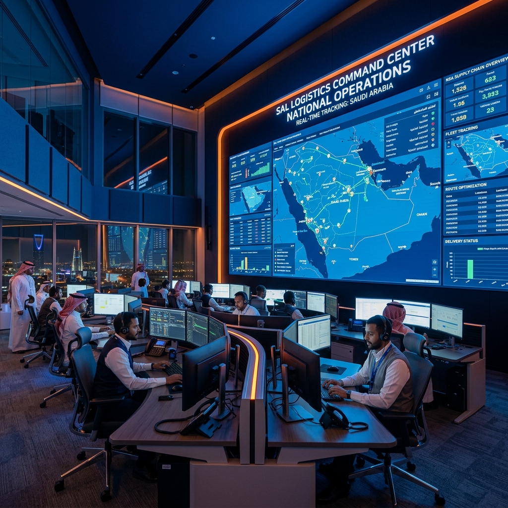 Corelink logistics operations control room